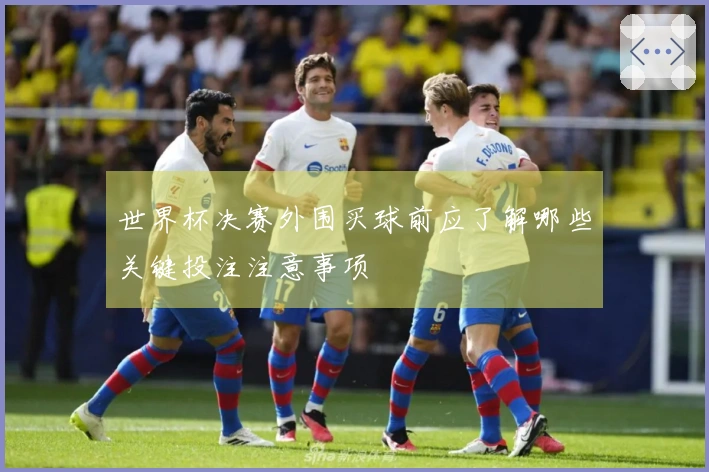 世界杯决赛外围买球前应了解哪些关键投注注意事项