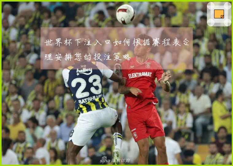 世界杯下注入口如何根据赛程表合理安排您的投注策略